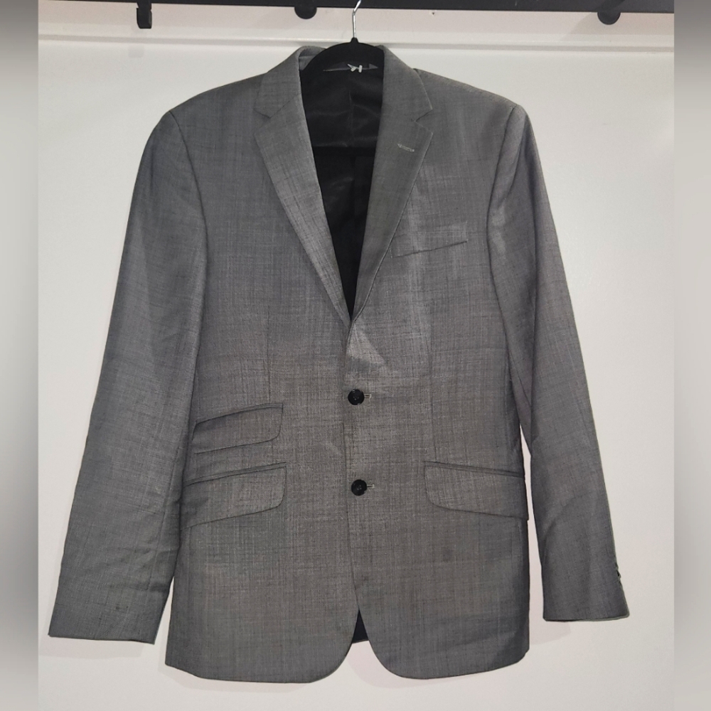 Kenneth Cole New York Grey Blazer 36R